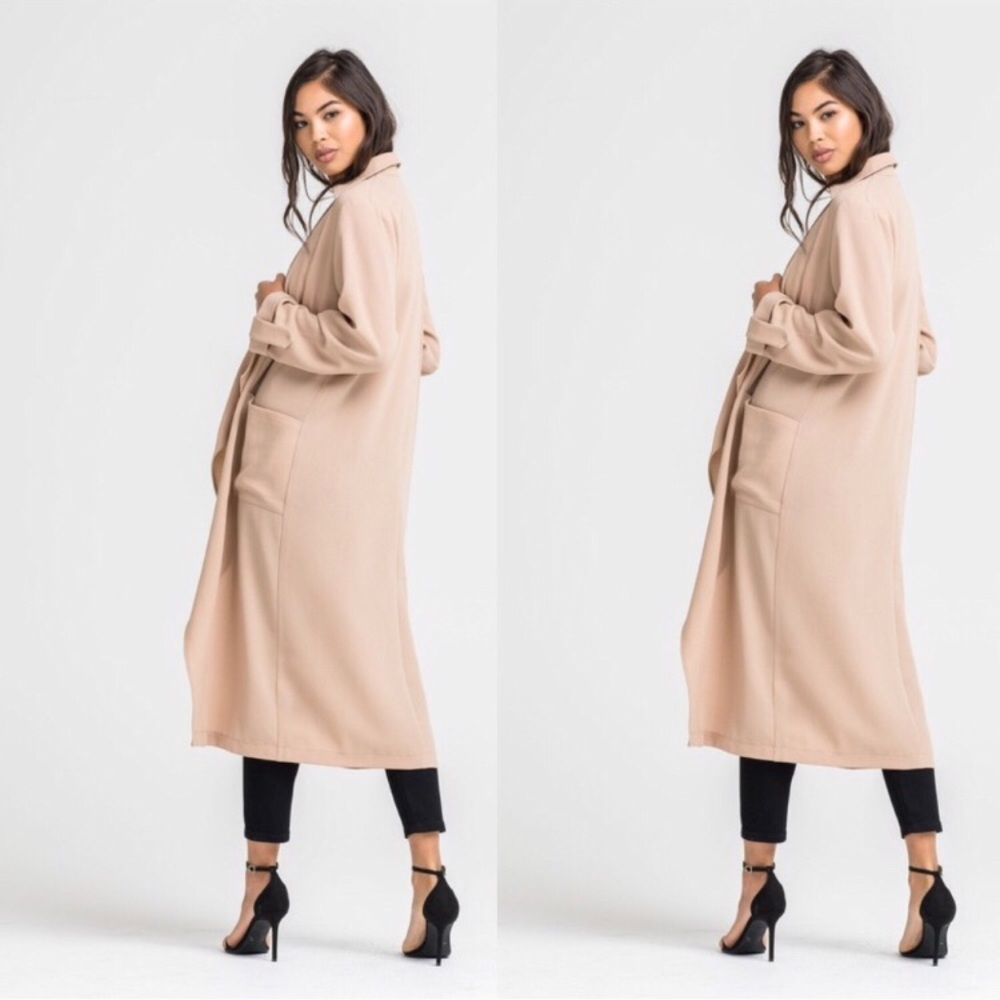 🍃Hello Fall🍃Premium Lightweight Duster Jacket - Picture 2 of 2
